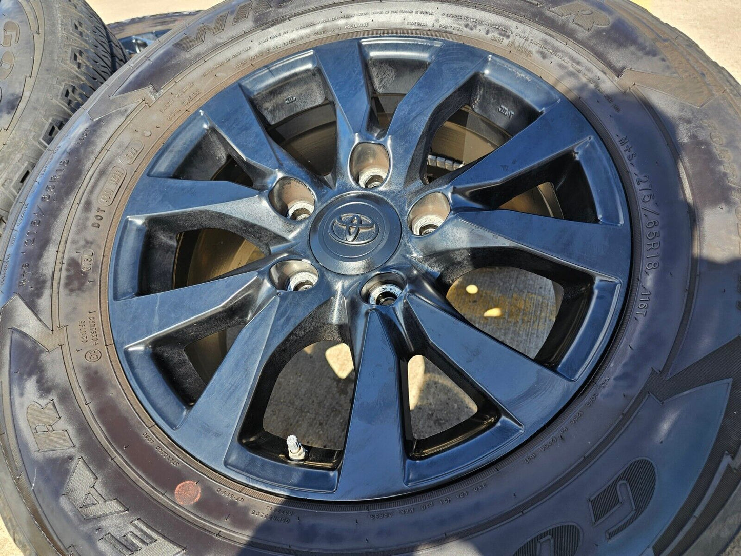 18" Toyota Land Cruiser OEM 75195 LX570 Sequoia Tundra wheels rims 5x150