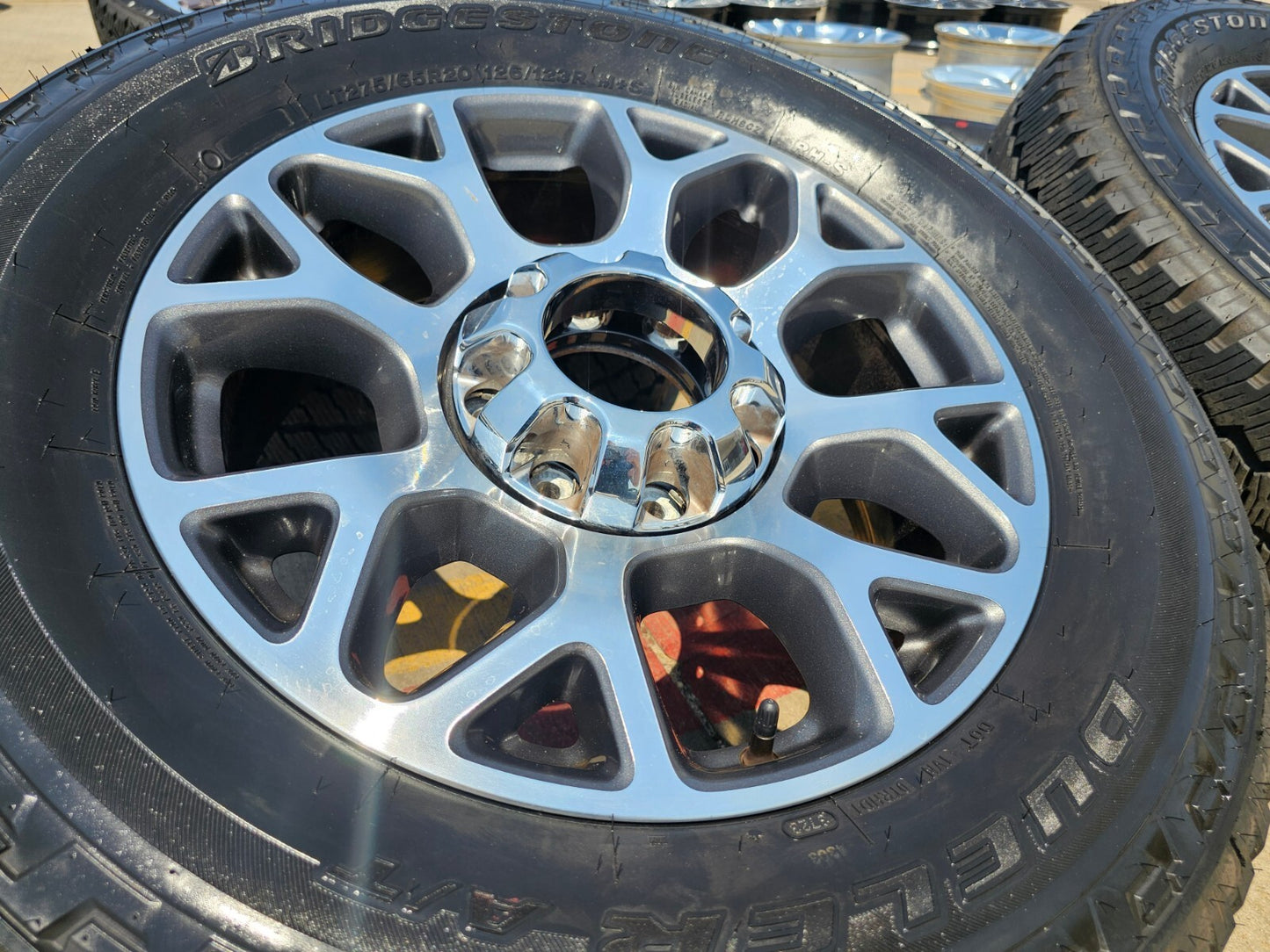 20" Ford F-250 F-350 OEM Lariat wheels rims 10292 tires NEW BRIDGESTONE