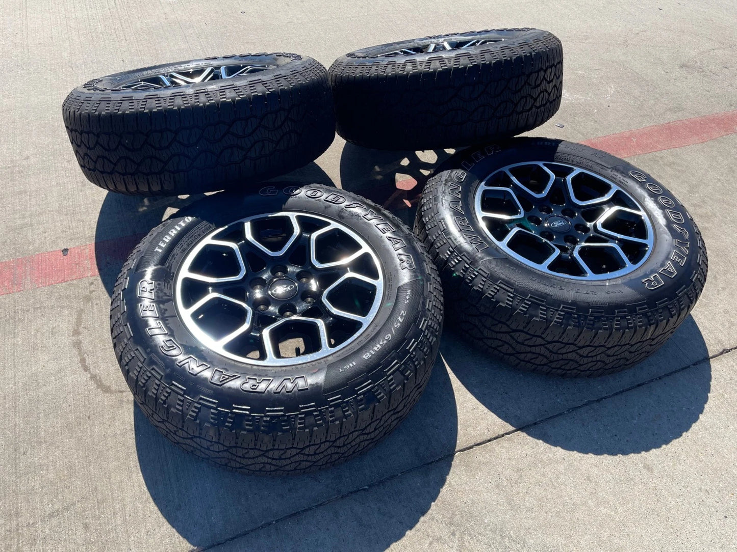 18" Ford F-150 OEM rims wheels 95049 10340 Expedition 2022 2023 2024 2025 2026