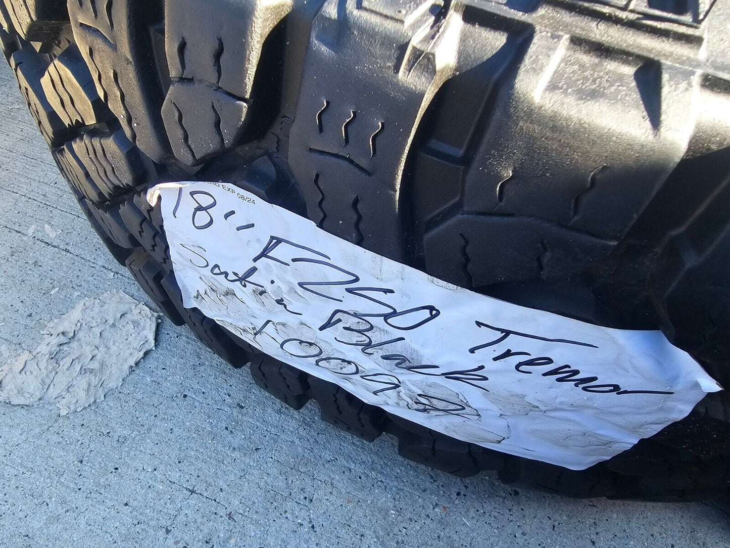 18" Ford F-250 F-350 OEM TREMOR rim wheel spare 10097 2021 2022 2023 2024 2025
