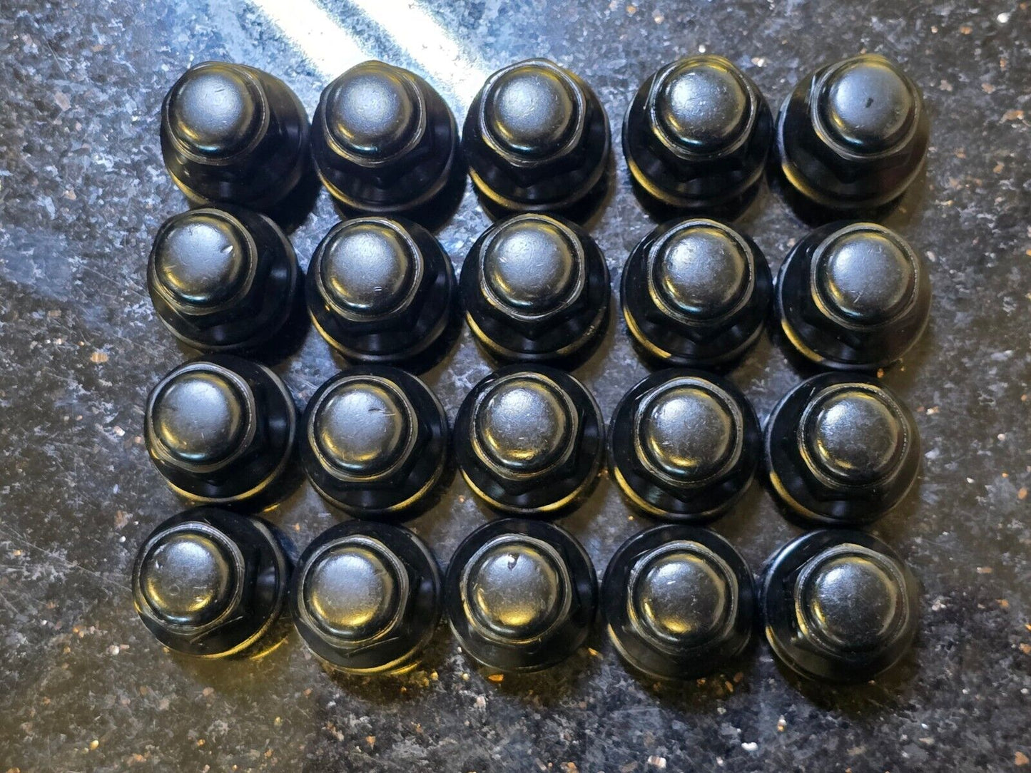 (20) OEM 12x1.5 Toyota Camry lug nuts polished Avalon Corolla Rav4 lugs RX350