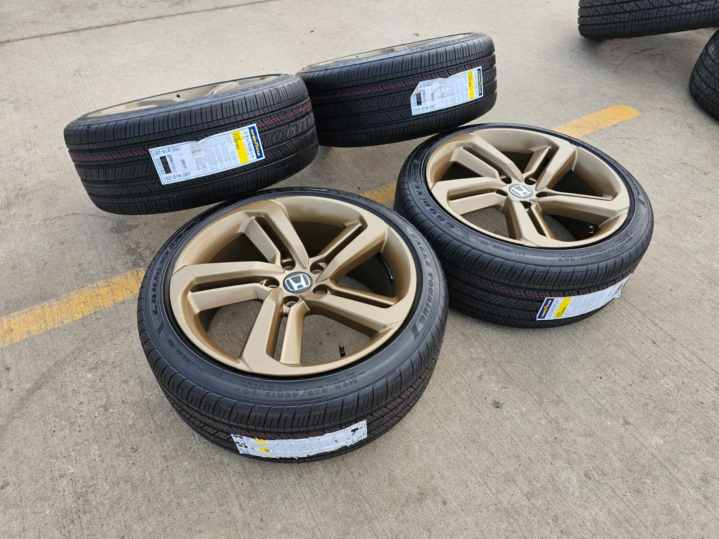 19" Honda Accord OEM wheels rims 64127 Civic HR-V BRONZE tires NEW