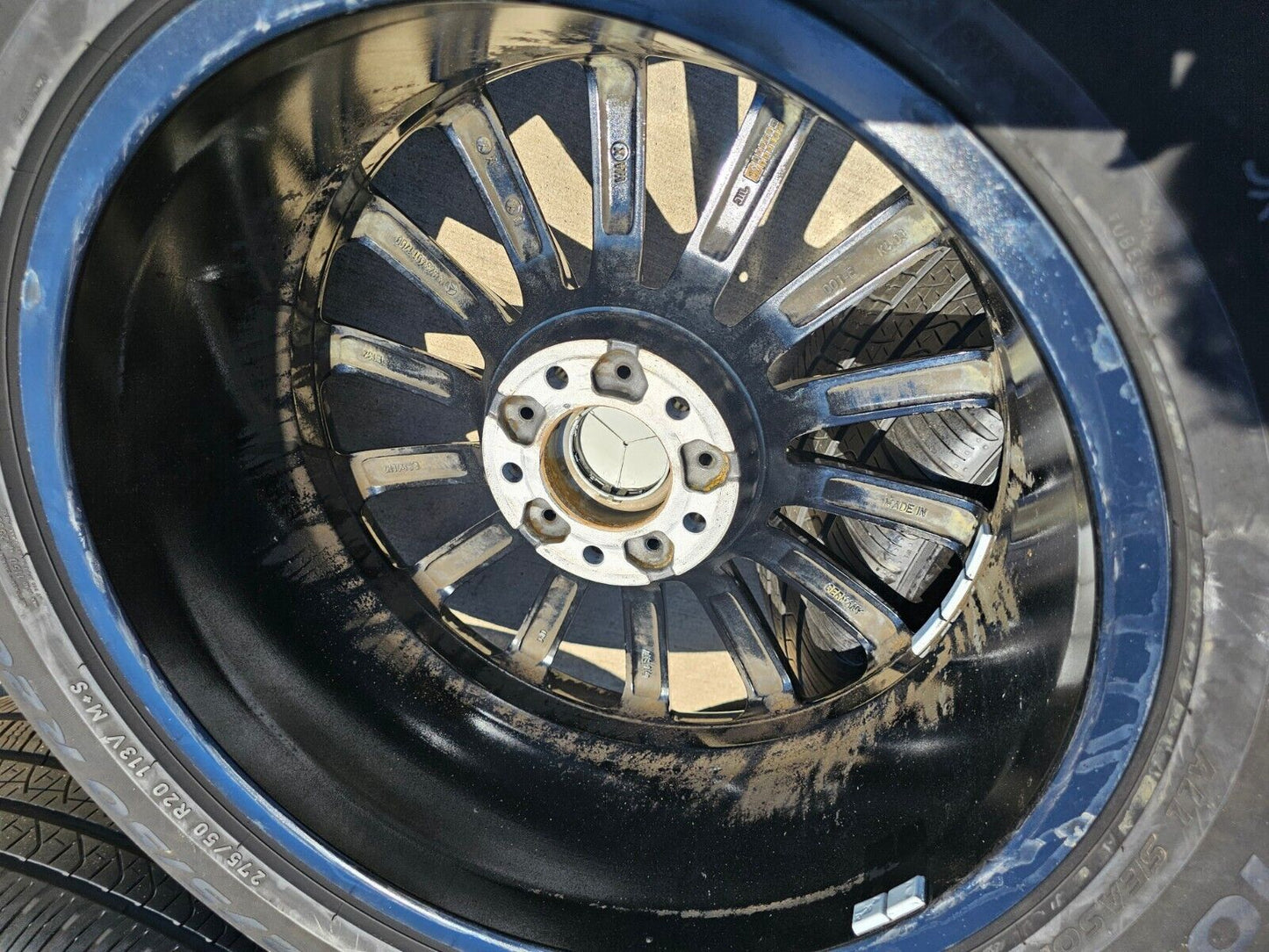20" Mercedes G Wagon G63 AMG OEM wheels rims 85715 tires