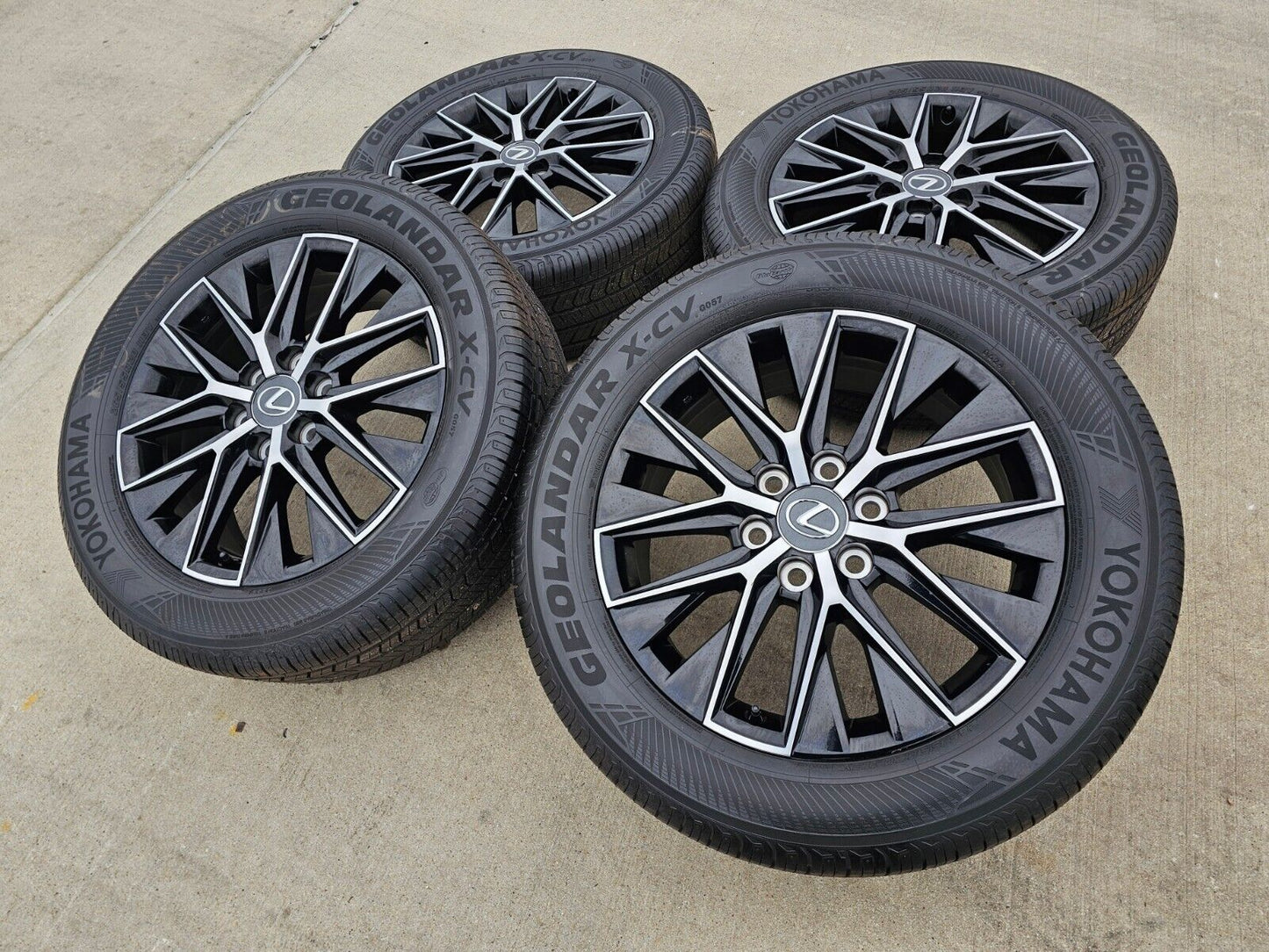 20" Lexus GX550 OEM wheels rims Toyota Land Cruiser Tundra 10545 LX600 2025 NEW