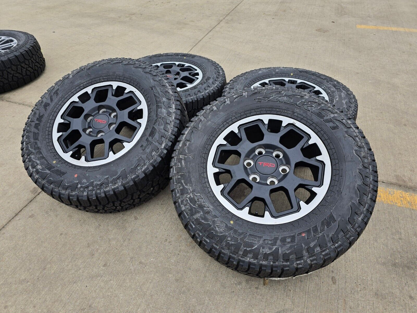 17" Toyota Tacoma 4Runner TRD OEM 42611 95893 10638 wheels rims 2025 A/T3 NEW