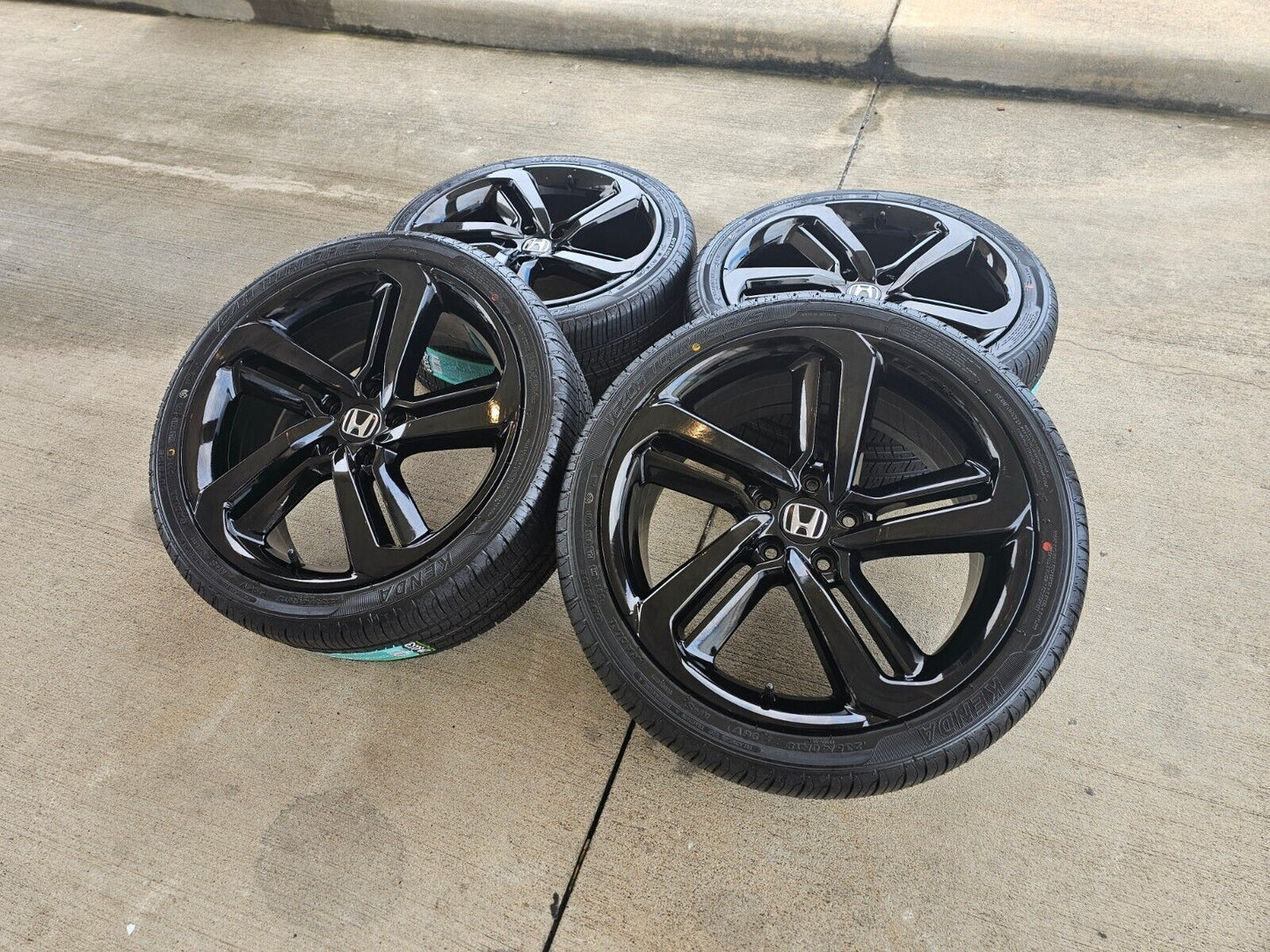 19" Honda Accord OEM wheels rims Black 64127 Civic HR-V 2021 2022 2023 2024 NEW
