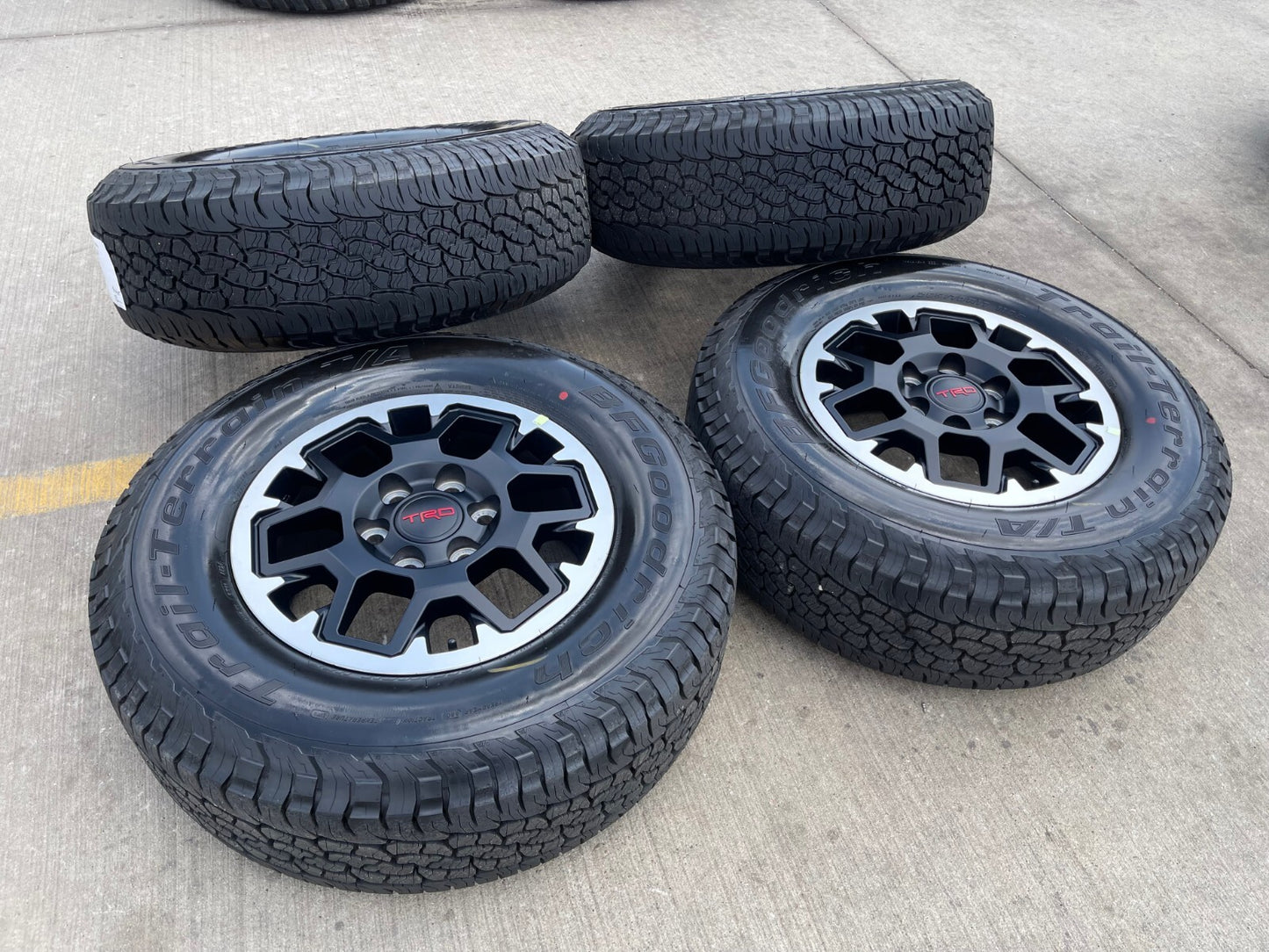 17" Toyota Tacoma 4Runner TRD OEM 42611 95893 10638 wheels rims 2025 BFG NEW