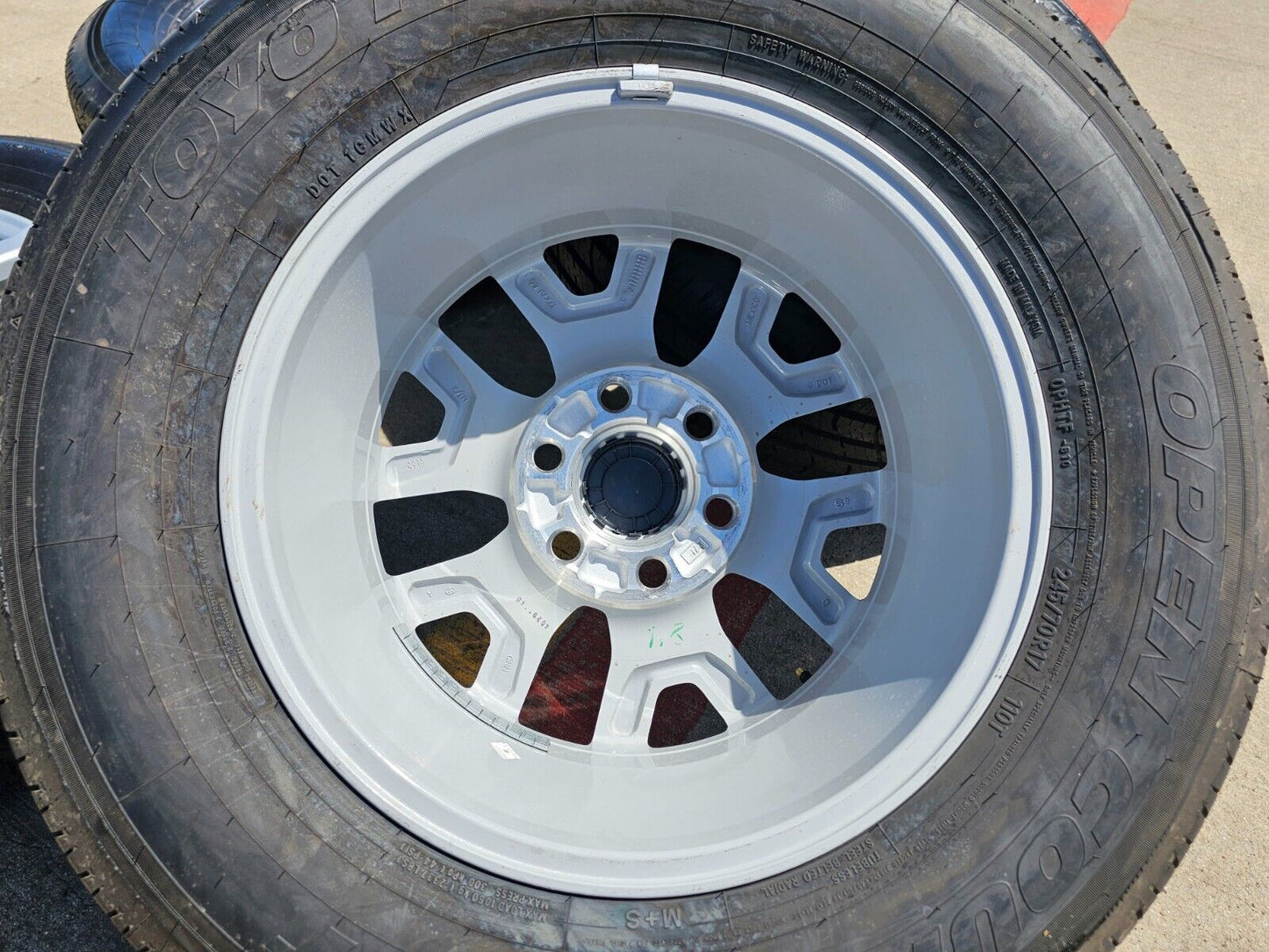 17" Toyota Tacoma 4Runner TRD Silver OEM wheels rims tires 2024 2025 NEW
