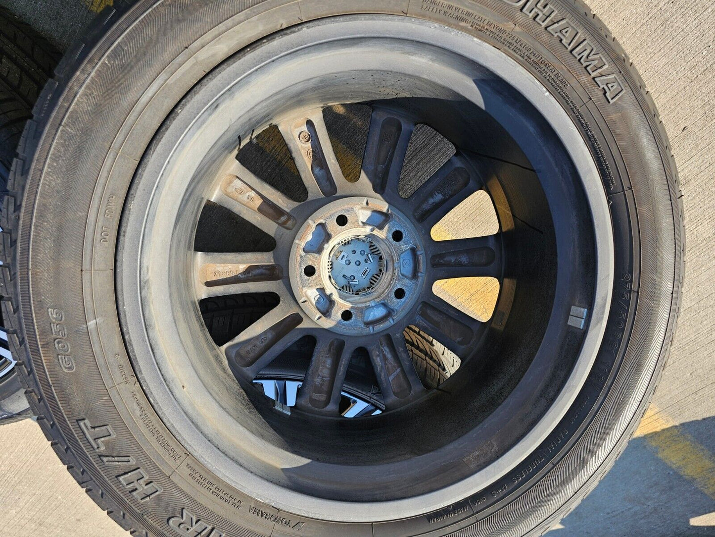 21" Lexus LX570 Land Cruiser OEM 74341 wheels rims tires 5x150