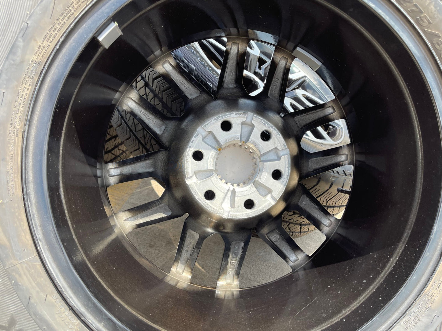 20" GMC Sierra Yukon AT4X EDITION OEM wheels rims 5914 black
