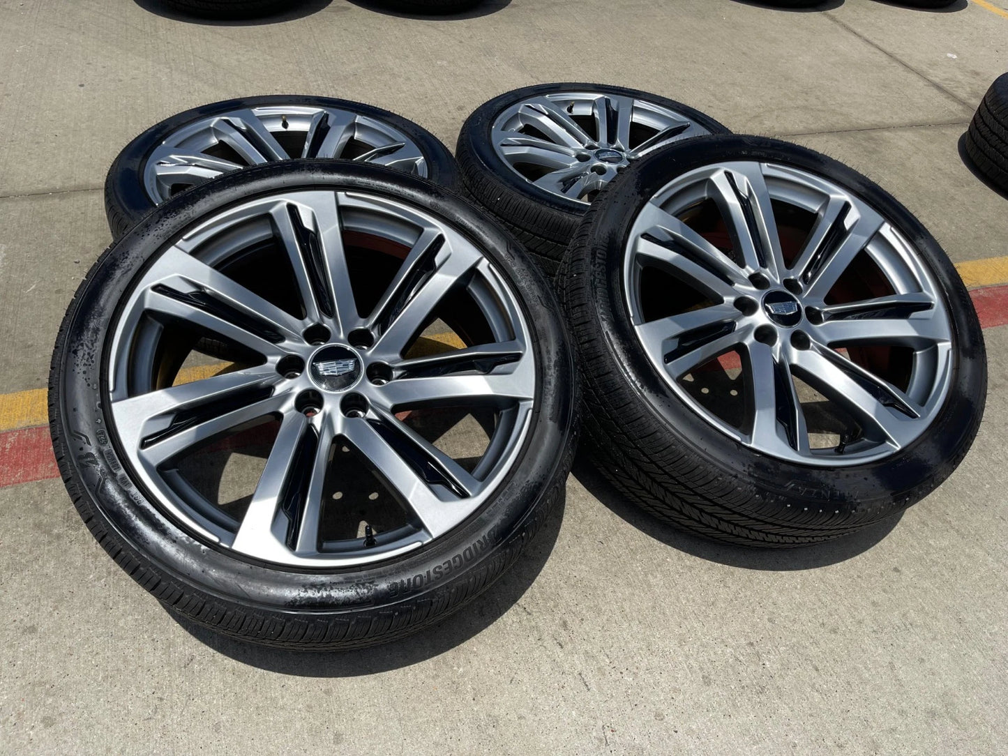24" Cadillac Escalade V OEM wheels rims tires 2022 2023 2024 2025 2026