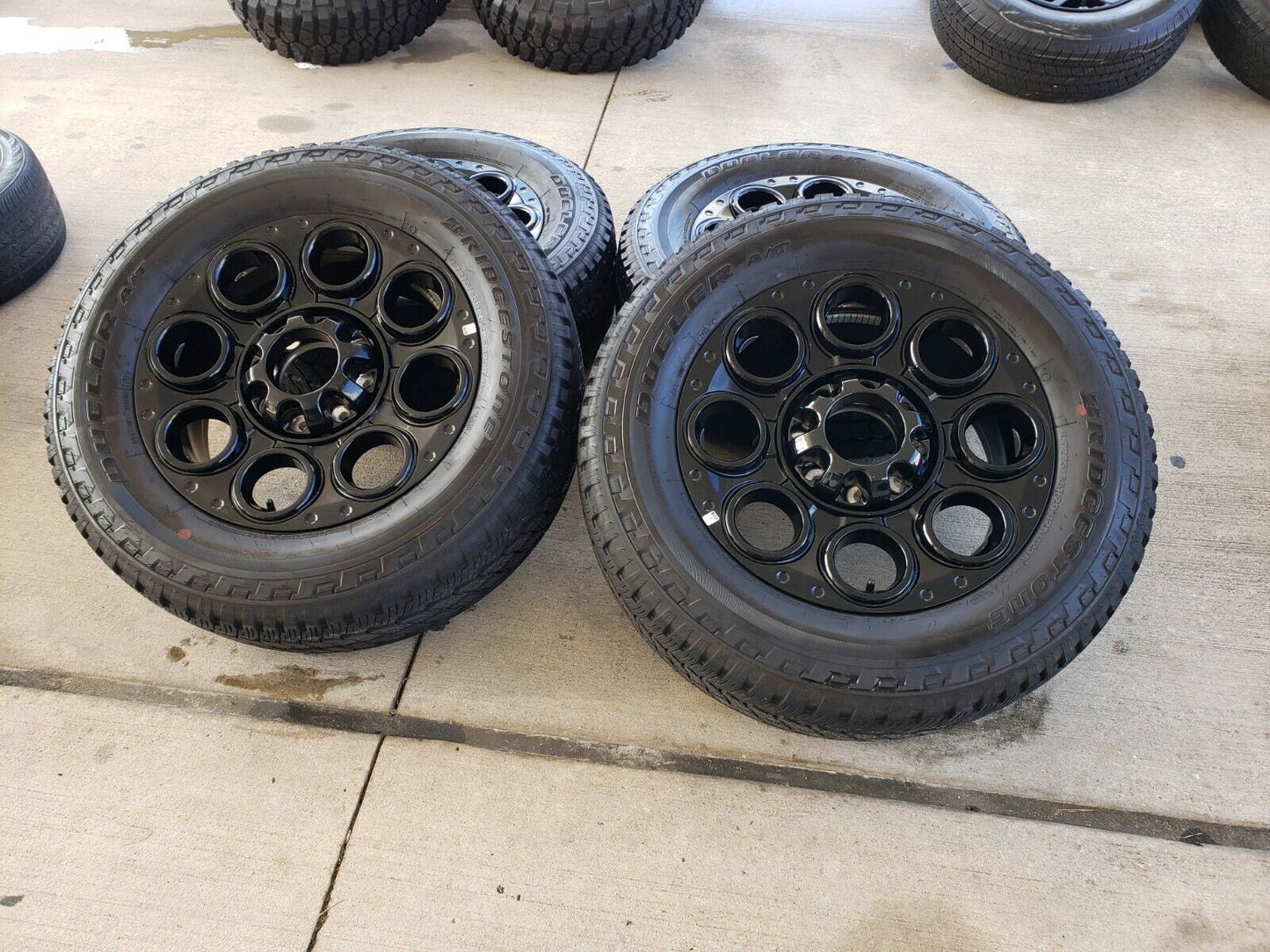 20" Ford F-250 F-350 OEM black TREMOR wheels rims 10299 tires 2023 2024