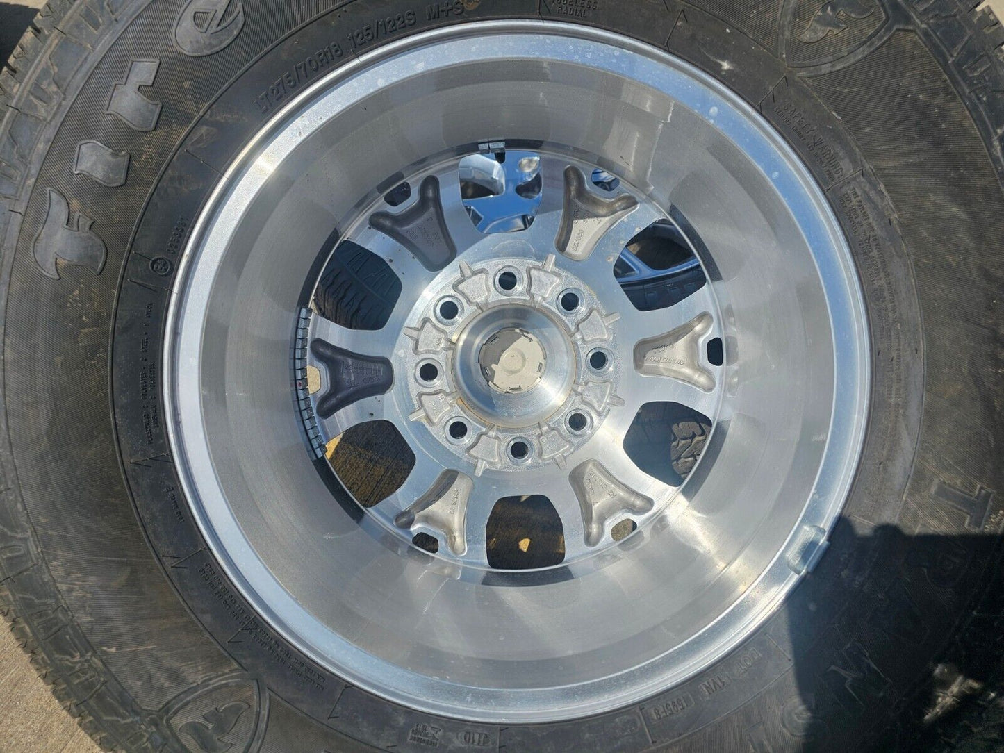 18" Ram 2500 3500 Laramie Power Wagon OEM wheels rims 2693 tires 2024 2025 NEW