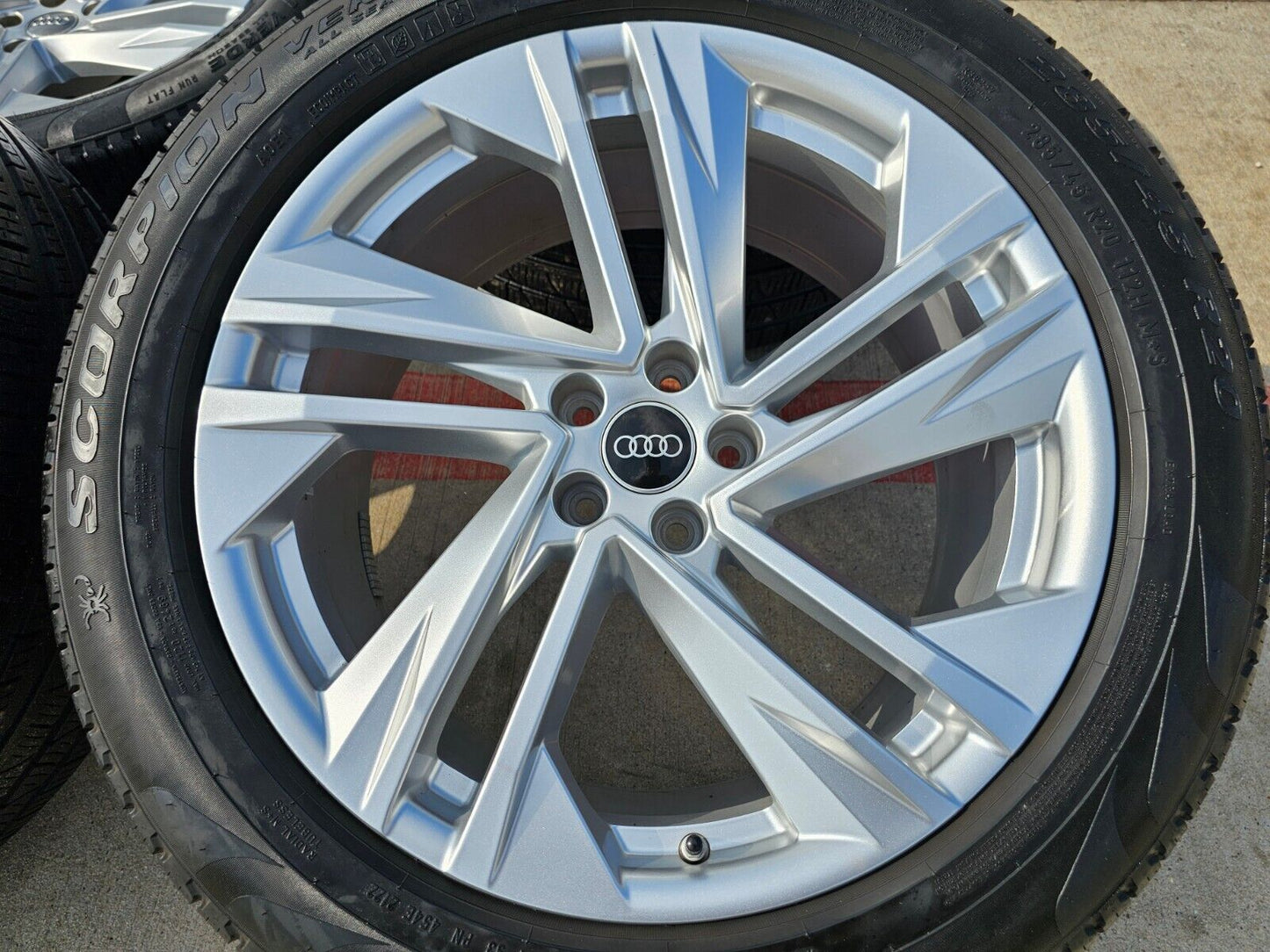20" Audi Q7 OEM wheels rims Q8 RS S VW Atlas 12053 tires 2021 2022 2023 2024