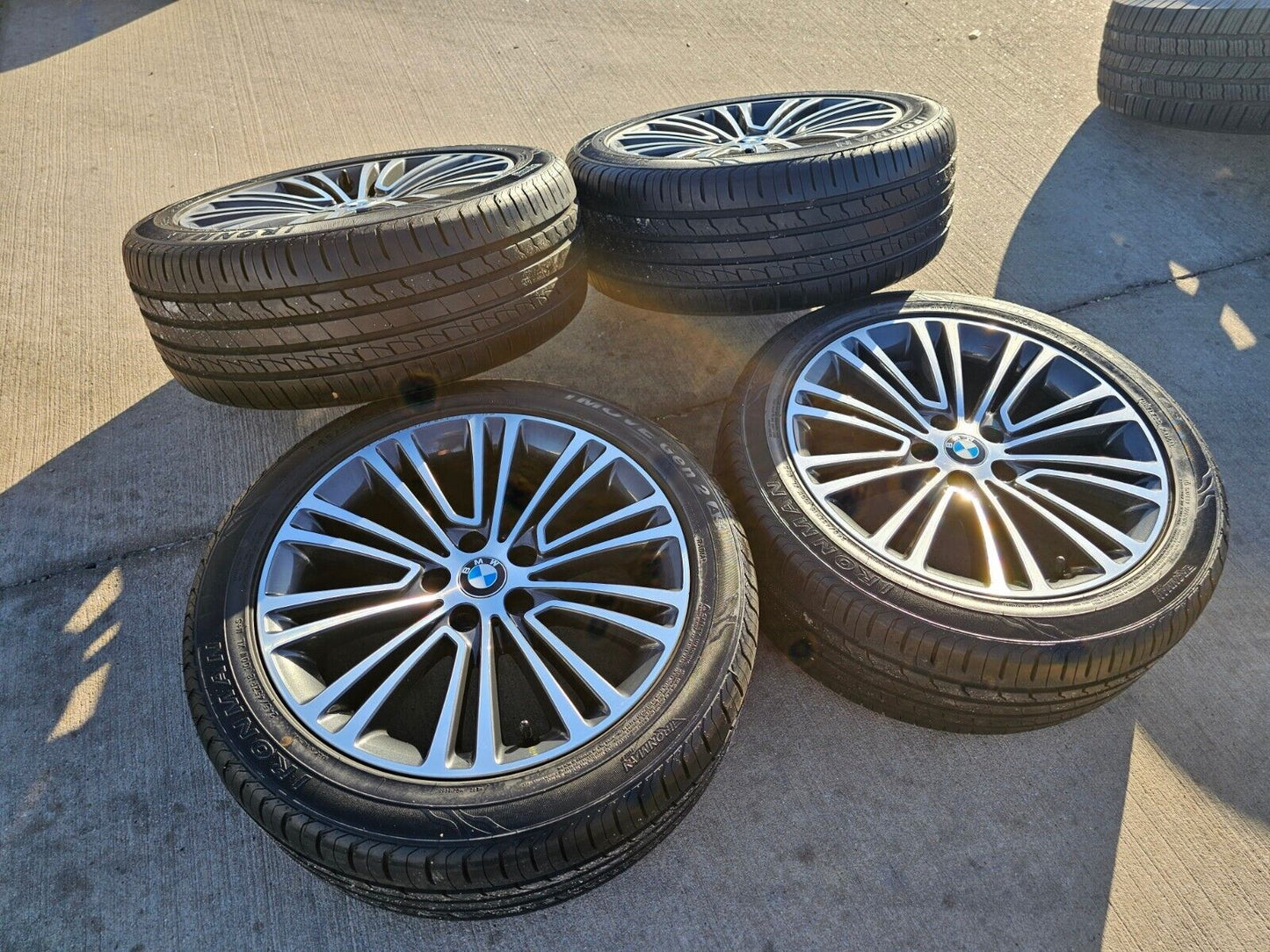 18" BMW 5 Series 530i 540i M550i 530e OEM 86326 wheels rims 5x112