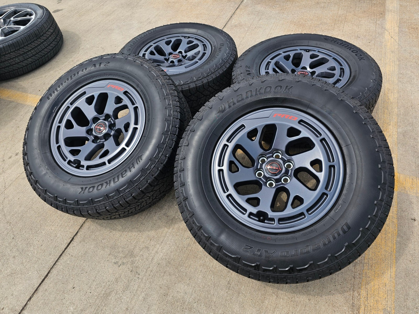 17" Nissan Frontier X-PRO OEM Desert Runner wheels rims tires 2024 2025 2026