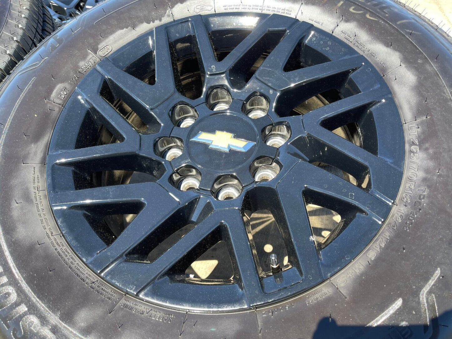 18" Chevy Silverado EV OEM wheels rims Sierra Hummer 2500 HEV 2024 2025 NEW