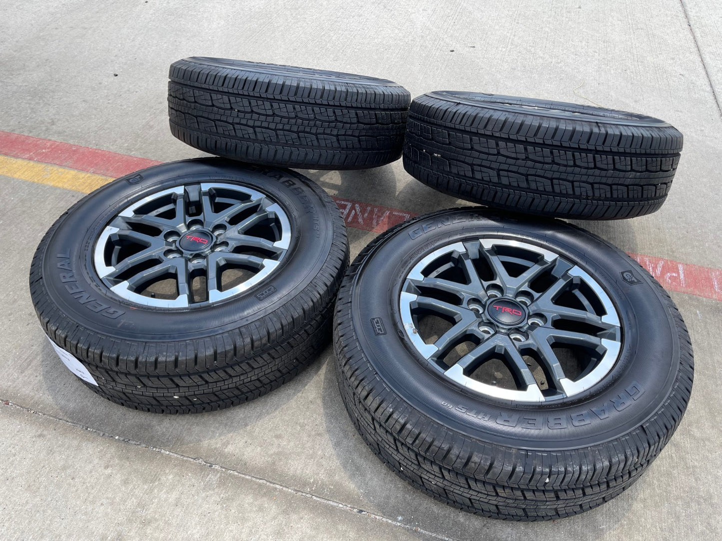 18" Toyota Tacoma 4Runner LIMITED OEM wheels rims tires 2024 2025 2026 NEW
