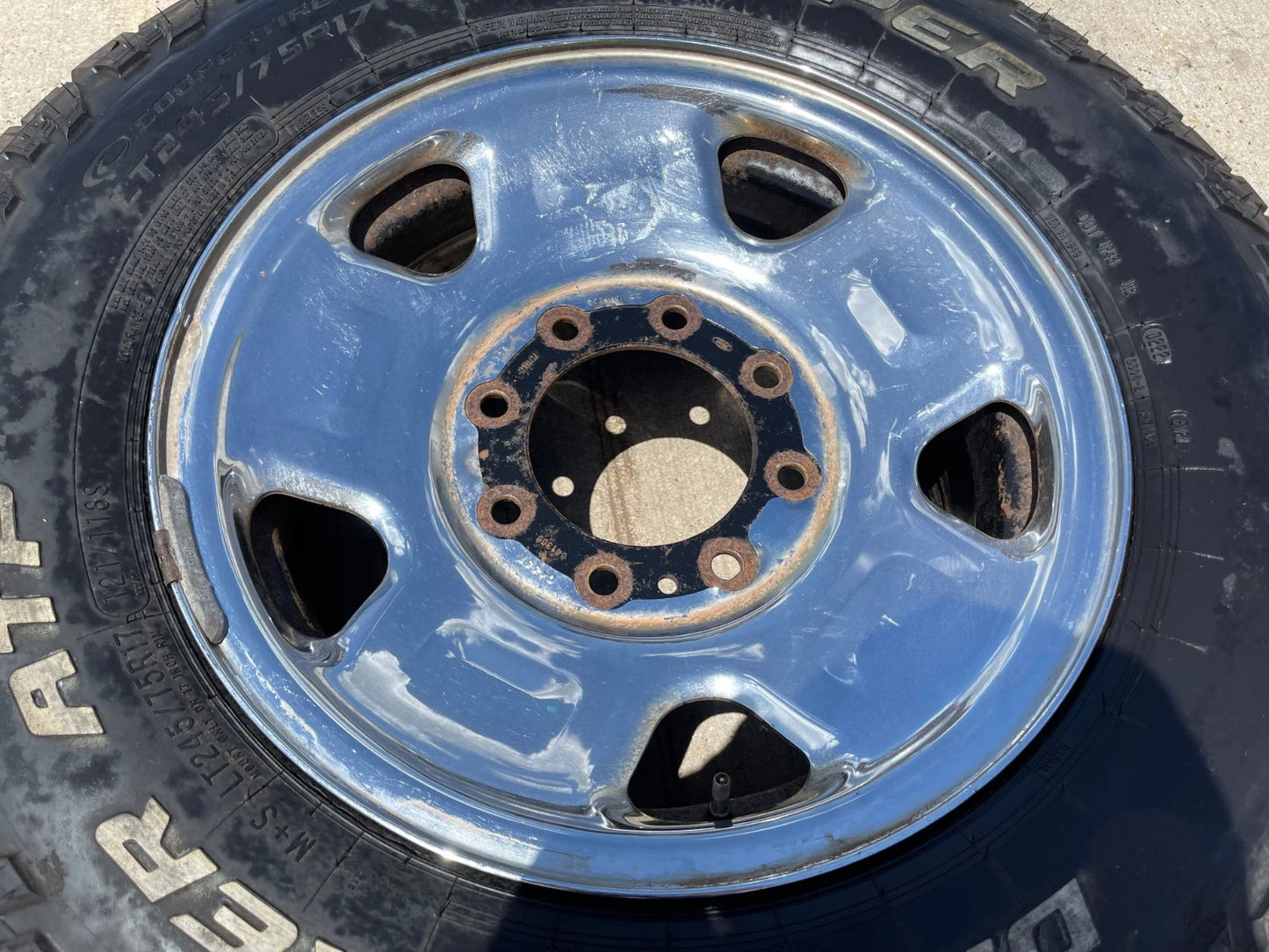 17" Ford F-250 F-350 OEM 3828 wheel rim 2020 2021 2022 2023 2024 2025 COOPER