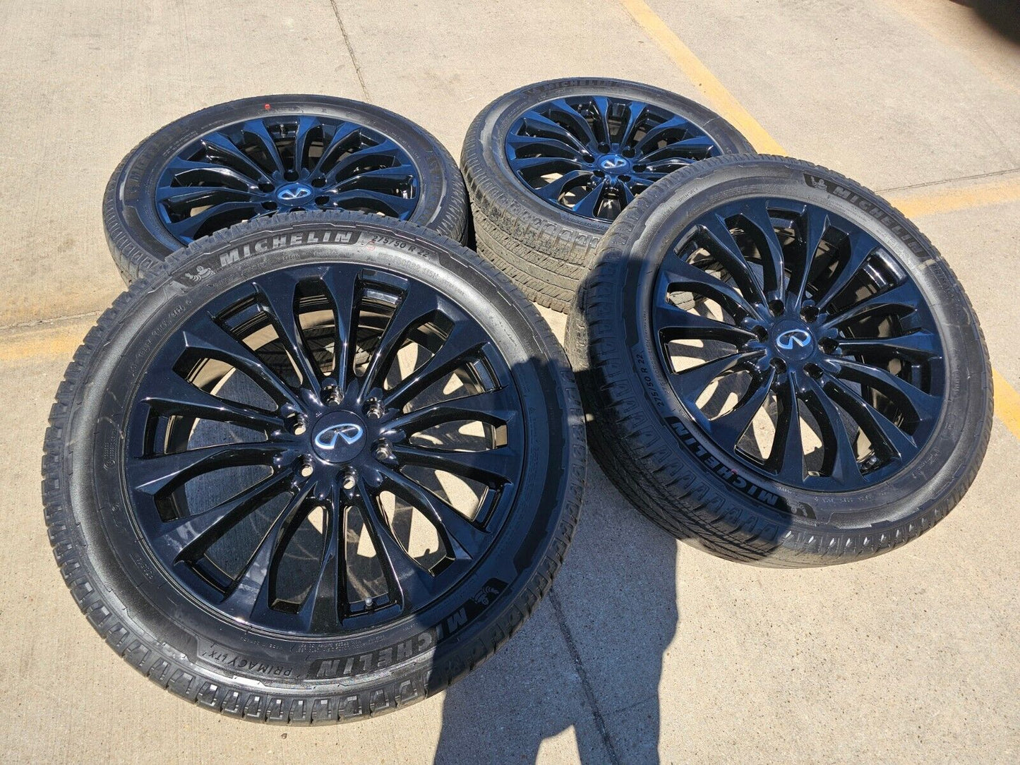 22" Infiniti QX80 QX56 OEM wheels rims 62799 73770 Nissan Titan Armada NEW