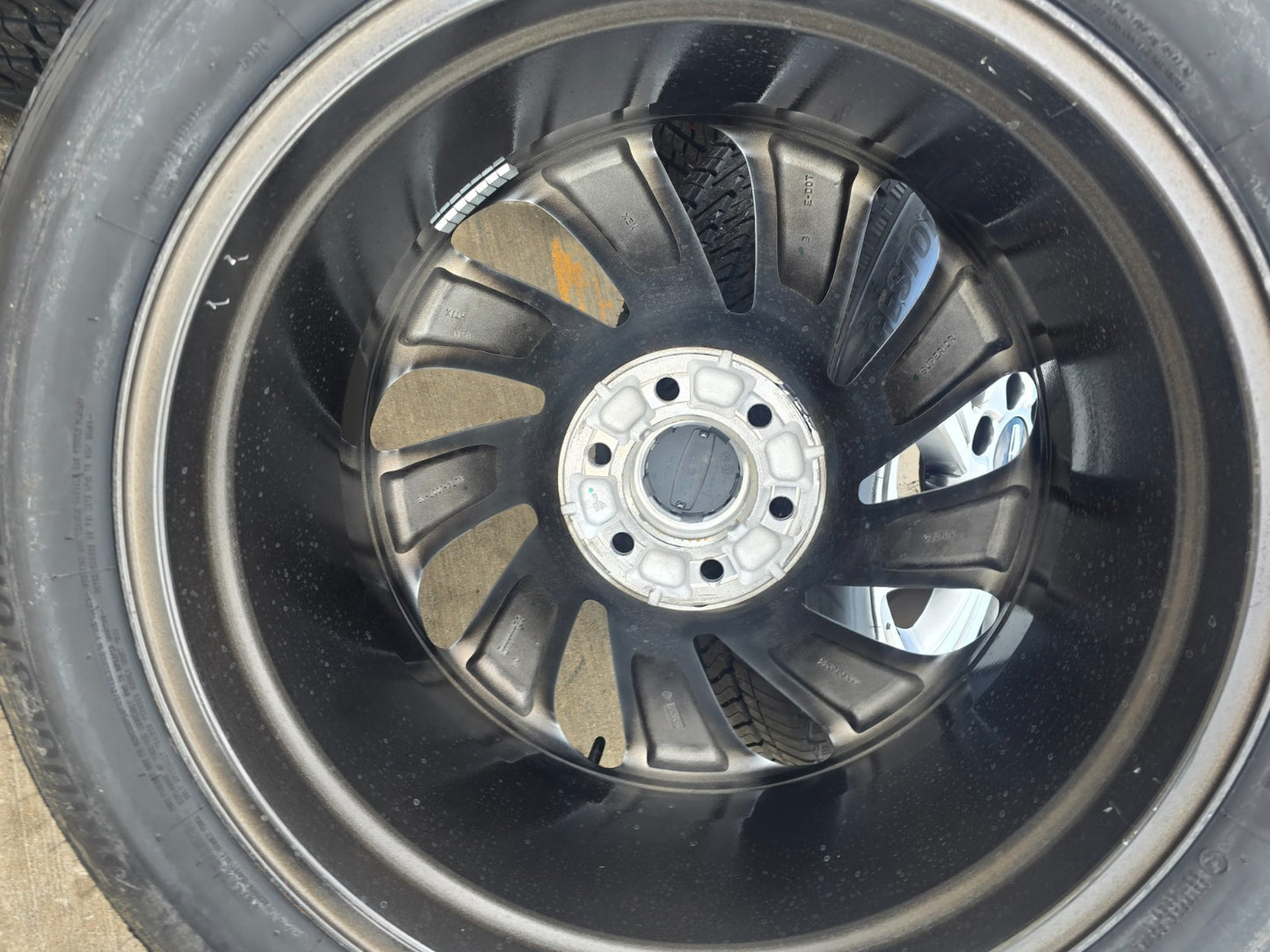 22" Lincoln Navigator BLACK LABEL OEM 10497 rims wheels BRIDGESTONE DISCOUNTED