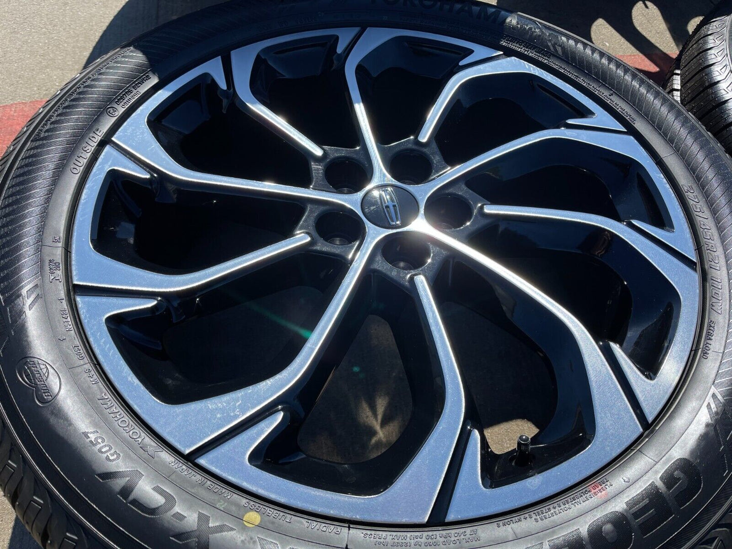 21" Lincoln Nautilus Black Label OEM rims wheels tires 2021 2022 2023 2024 2025