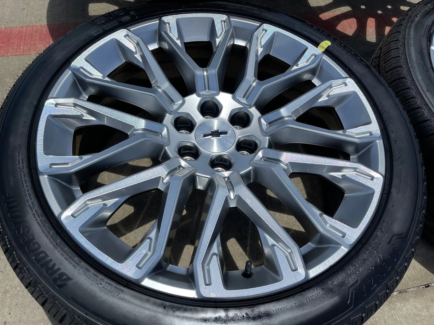 24" Chevy Tahoe LTZ GMC Yukon Sierra Denali OEM wheels rims tires 2025 2026 NEW