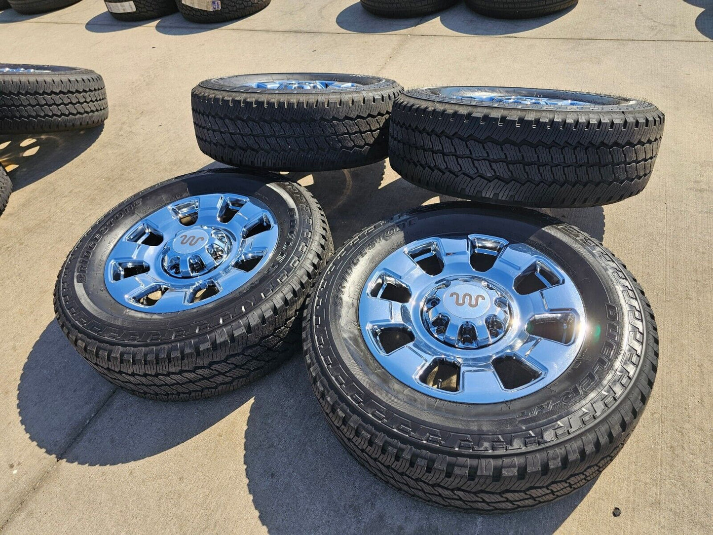20" Ford F-250 F-350 OEM KING RANCH chrome 10295 wheels rims 2024 2025 NEW