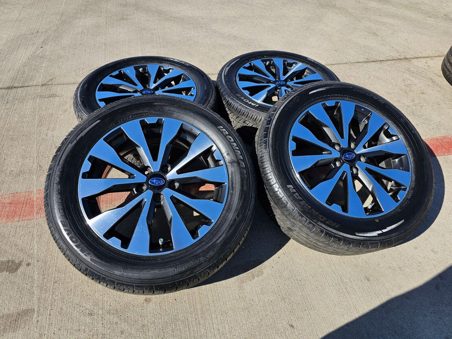 18" Subaru Outback Legacy Forester OEM wheels rims 68826 tires