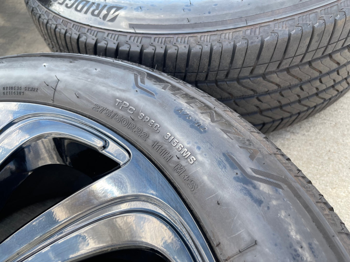 22" Lincoln Navigator BLACK LABEL OEM 10497 rims wheels tires