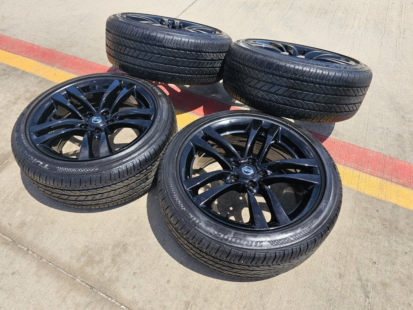 18" Infiniti G37 Q50 OEM wheels rims Nissan Altima Maxima 73702 tires