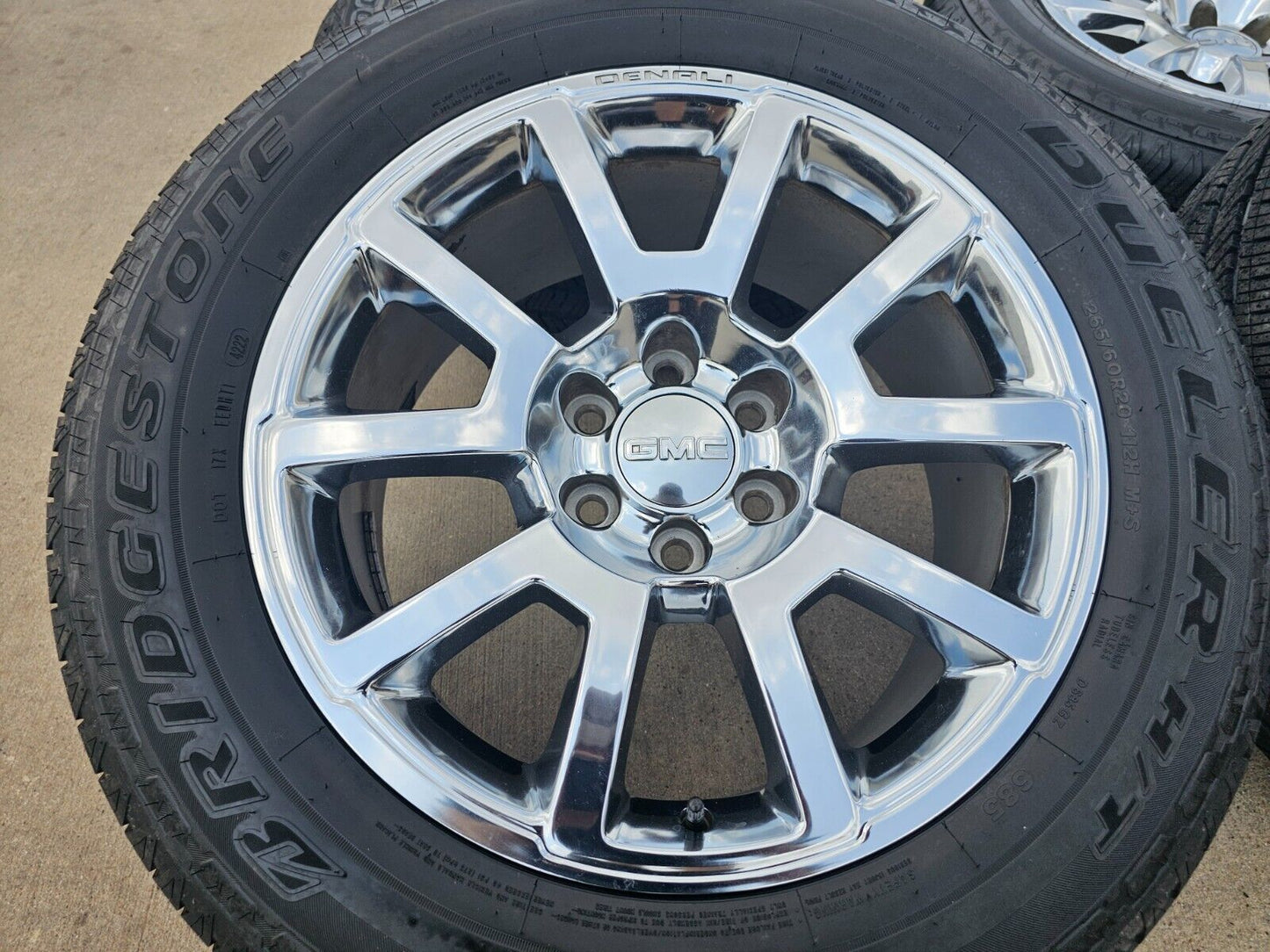 20" GMC Sierra Yukon Denali OEM CHROME wheels rims 5644 tires