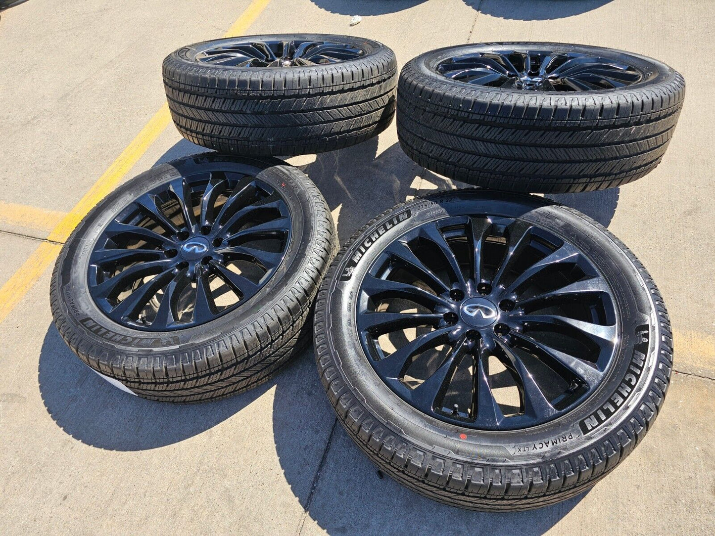 22" Infiniti QX80 QX56 OEM wheels rims 62799 73770 Nissan Titan Armada NEW