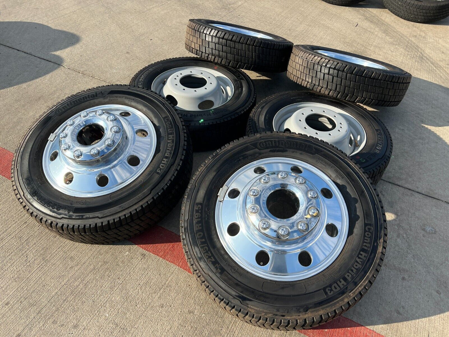 19.5" Ford F-450 Dually F-550 rims wheels RAM 4500 OEM 10x225 2022 2023 2024 NEW