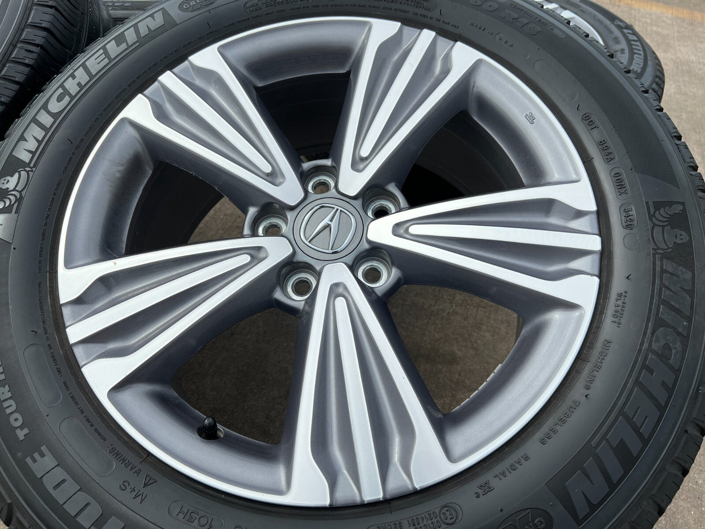 18" Acura MDX OEM wheels rims 71844 Honda Ridgeline Pilot tires