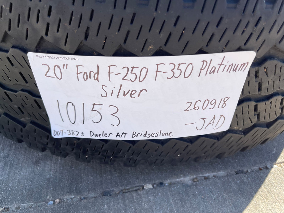 20" Ford F-250 F-350 Platinum OEM 10153 rims wheels POLISHED LARIAT SET