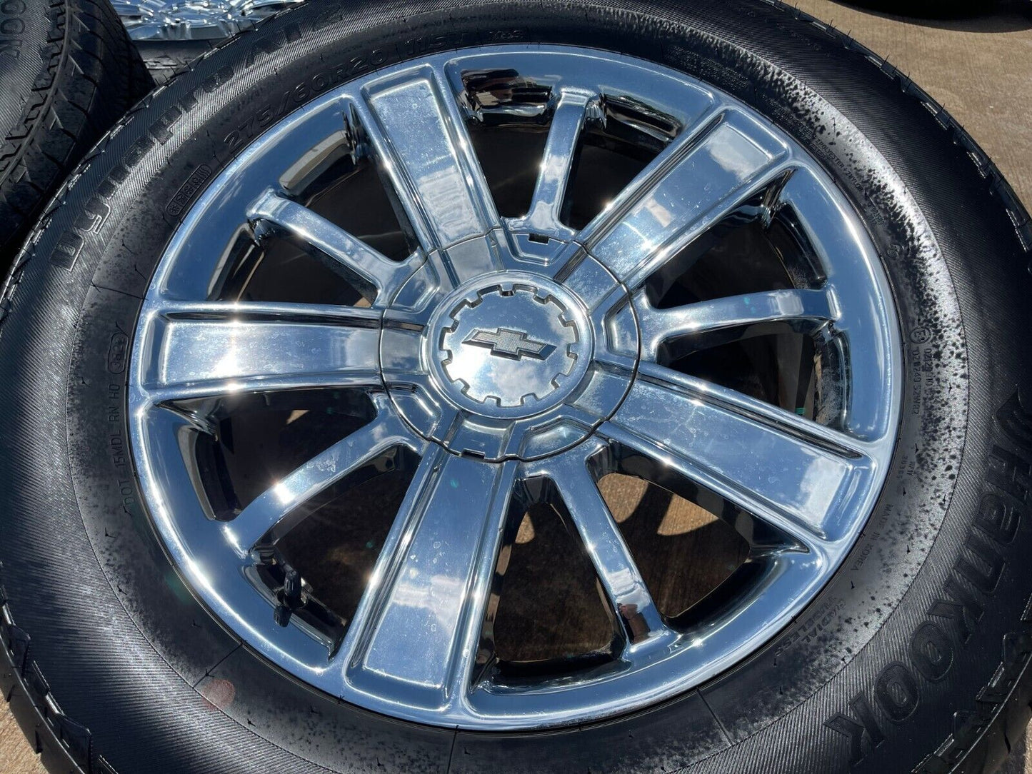 20" Chevy Silverado Tahoe OEM wheels rims 5653 CHROME 2016 2017 2018 2019 2020