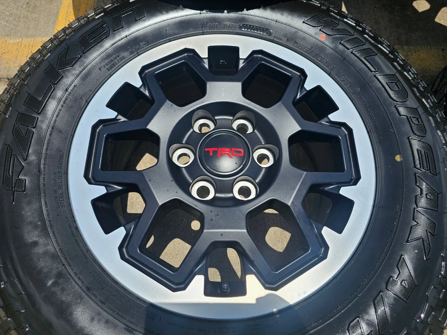 18" Toyota Tacoma 4Runner TRD OEM wheels rims 2024 2025 2026 NEW