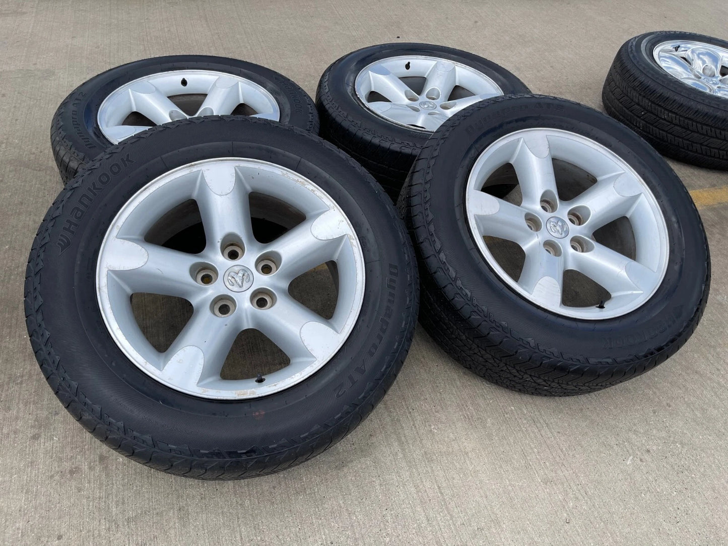 20" Dodge Ram 1500 OEM wheels rims 2267 tires 5x139 5x5.5