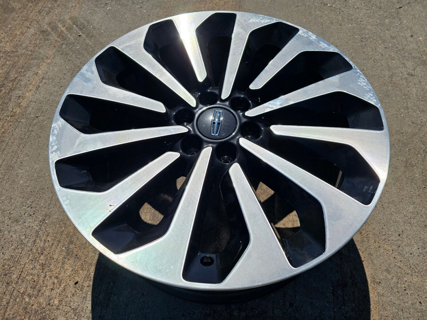 22" Lincoln Navigator BLACK LABEL OEM 10498 95385 rim wheel 2022 2023 2024 2025