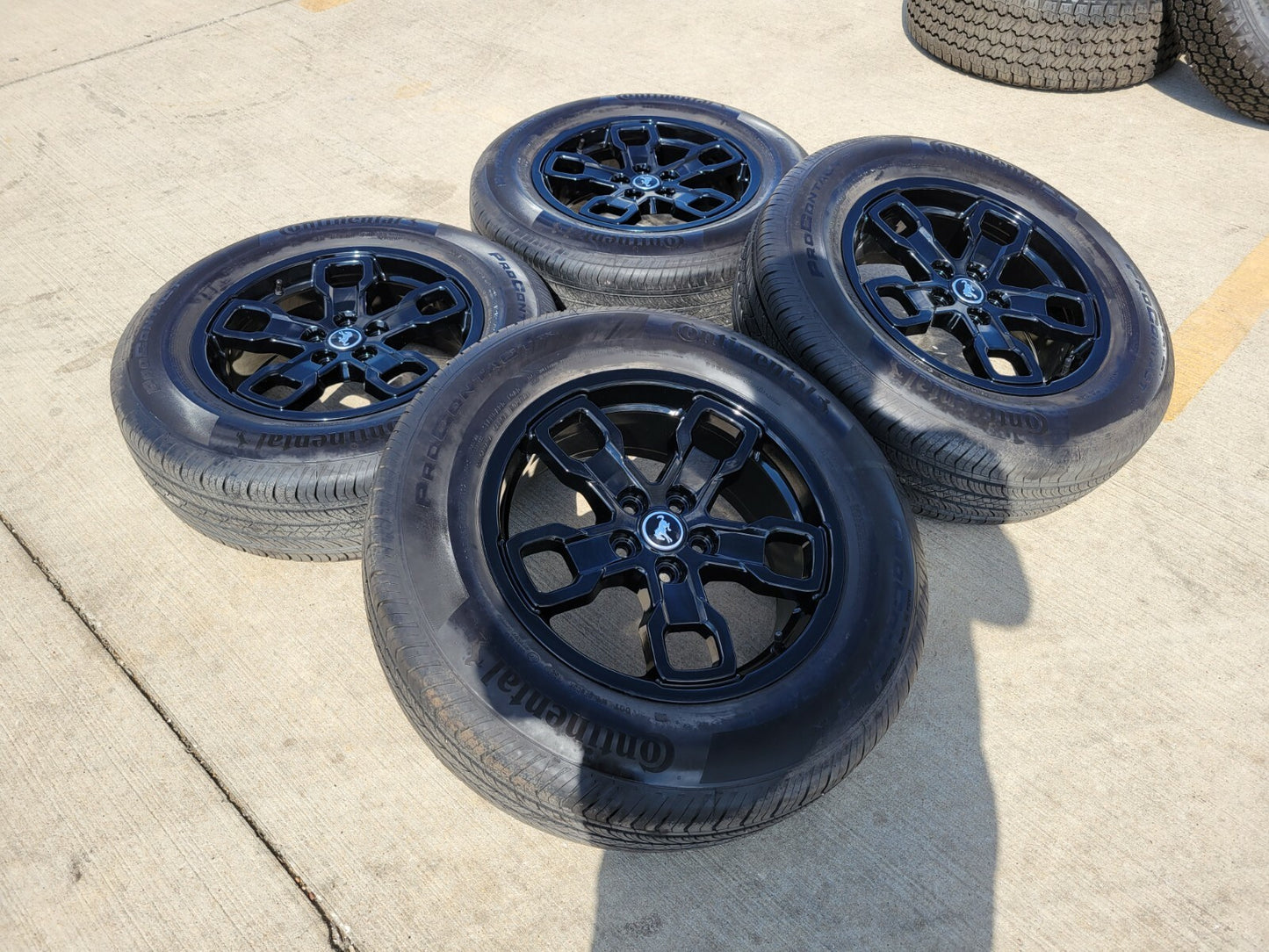 17" Ford Bronco Sport Maverick rims wheels 95019 10325 OEM 2023 2024 2025 NEW