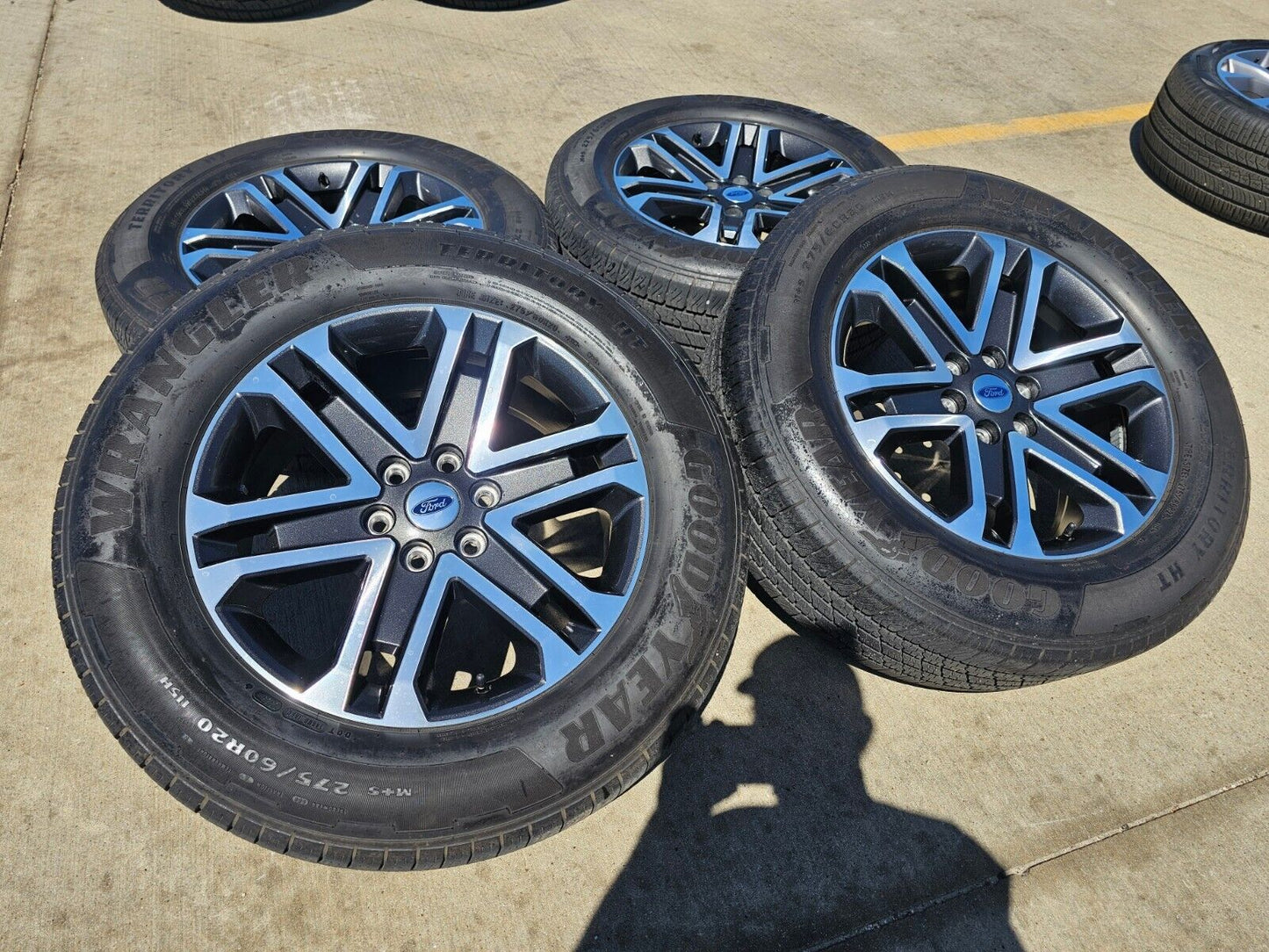20" Ford F-150 OEM rims wheels 10345 95025 Expedition 2022 2023 2024 2025