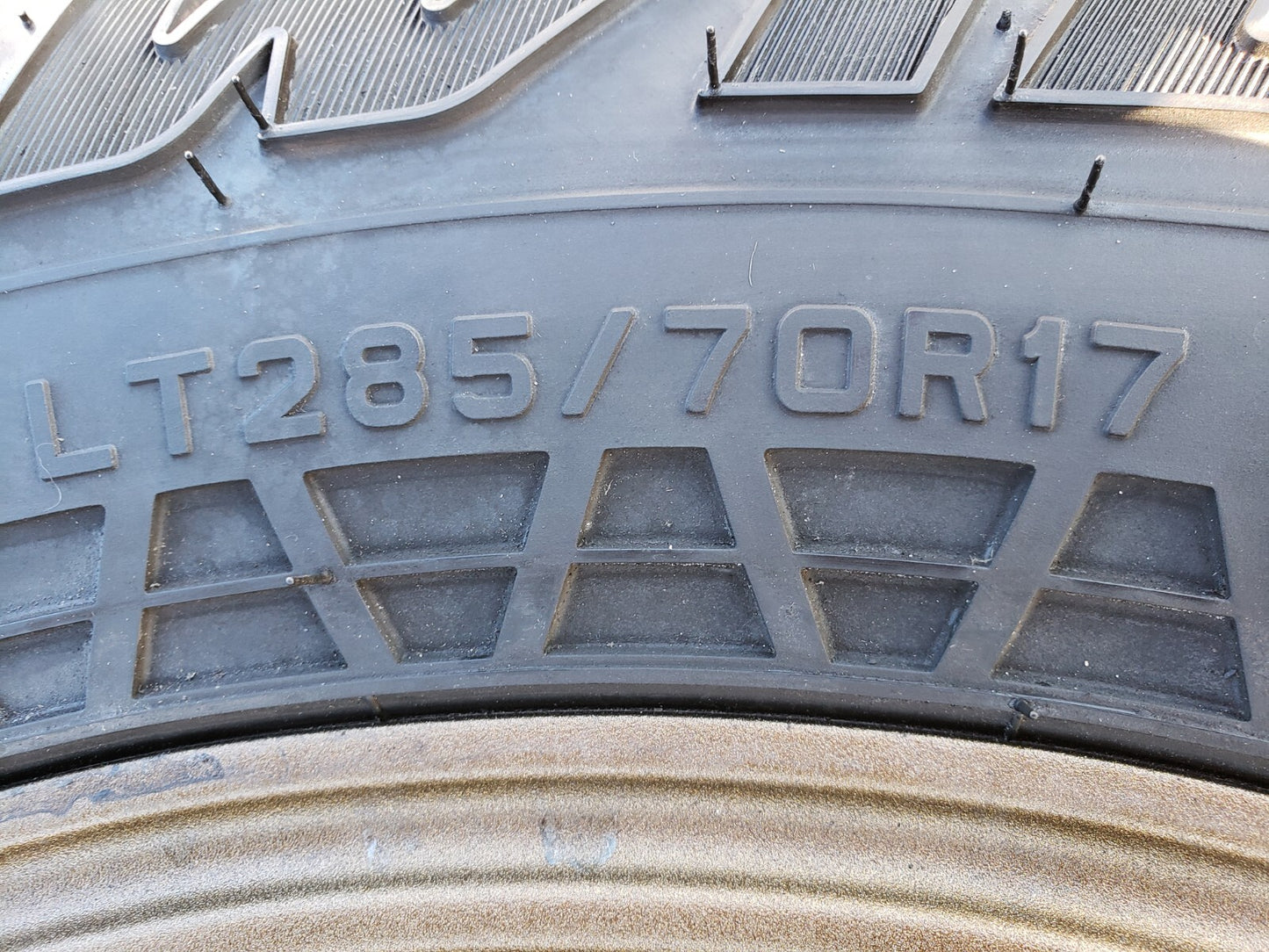 17" Toyota Tacoma 4Runner TRD OEM wheels rims FJ BRONZE tires 2022 2023 2024 33"