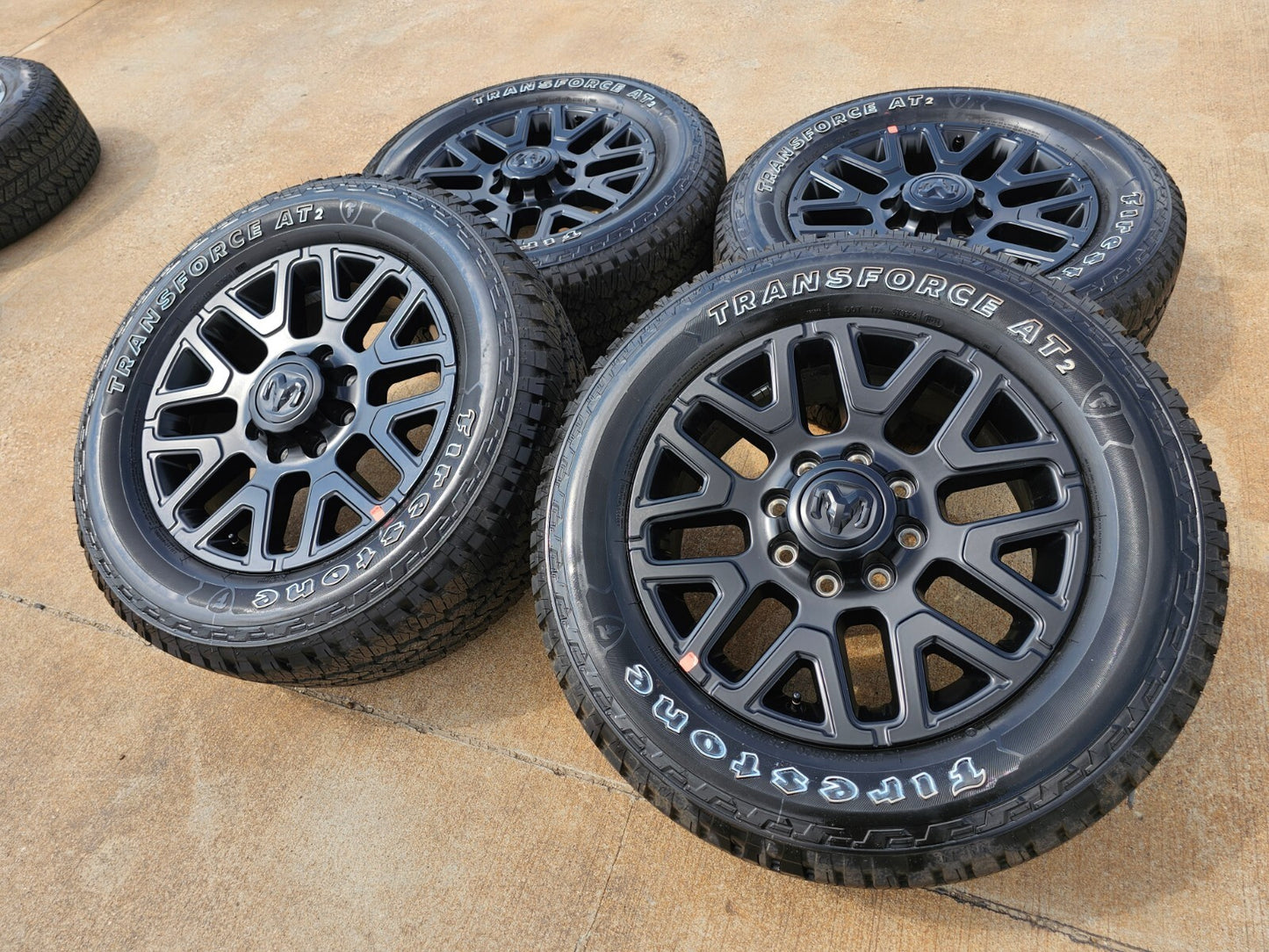 20" Dodge Ram 2500 3500 LARAMIE OEM 51649 wheels rims tires 2024 2025 2026 NEW