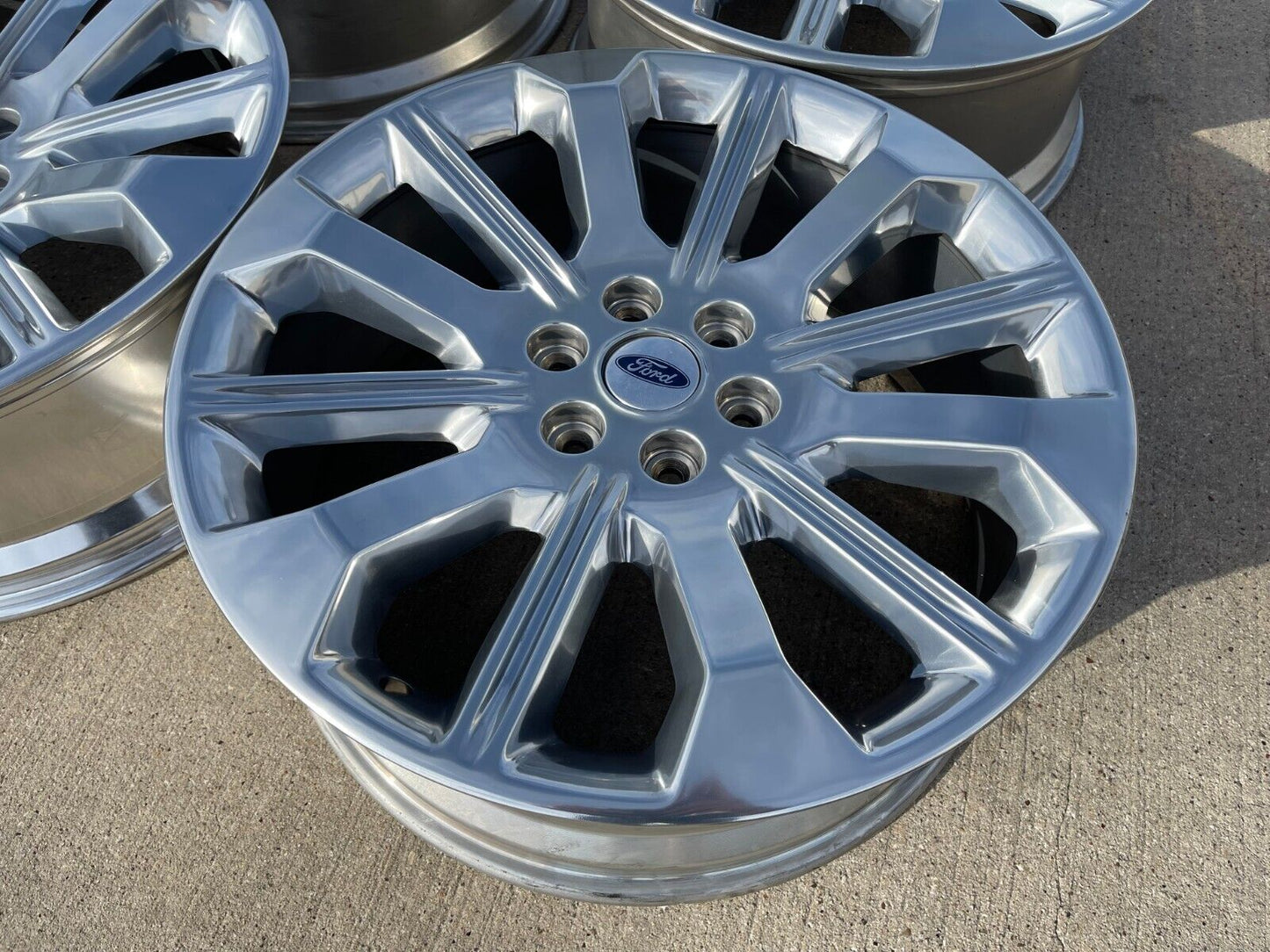 22" Ford F-150 LIMITED OEM rims wheels 10349 95103 2021 2022 2023 2024 2025 NEW