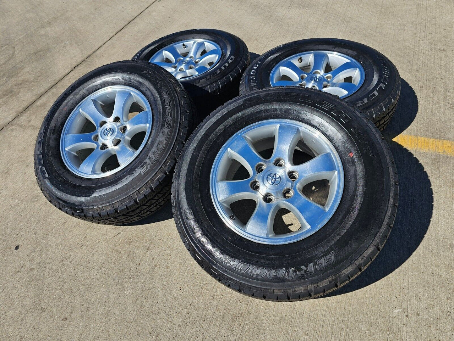 17" Toyota 4Runner Tacoma OEM wheels rims 69430 FJ tires