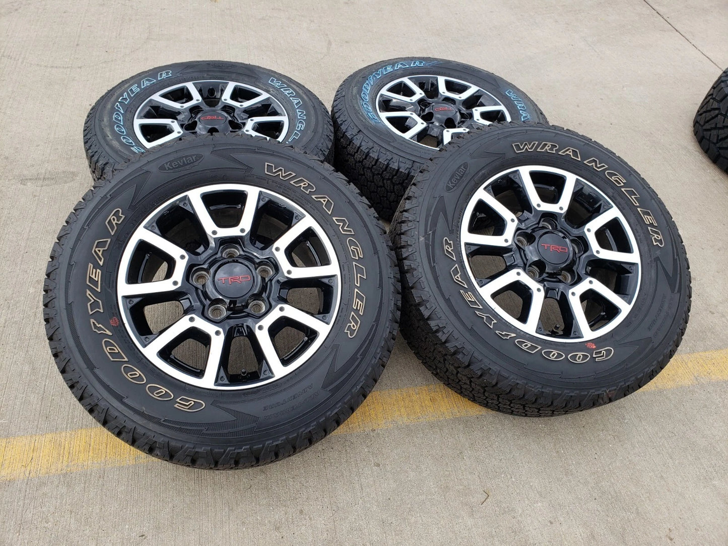 18" Toyota Tundra Sequoia TRD PRO black OEM wheels rims 2019 2020 2021 75157