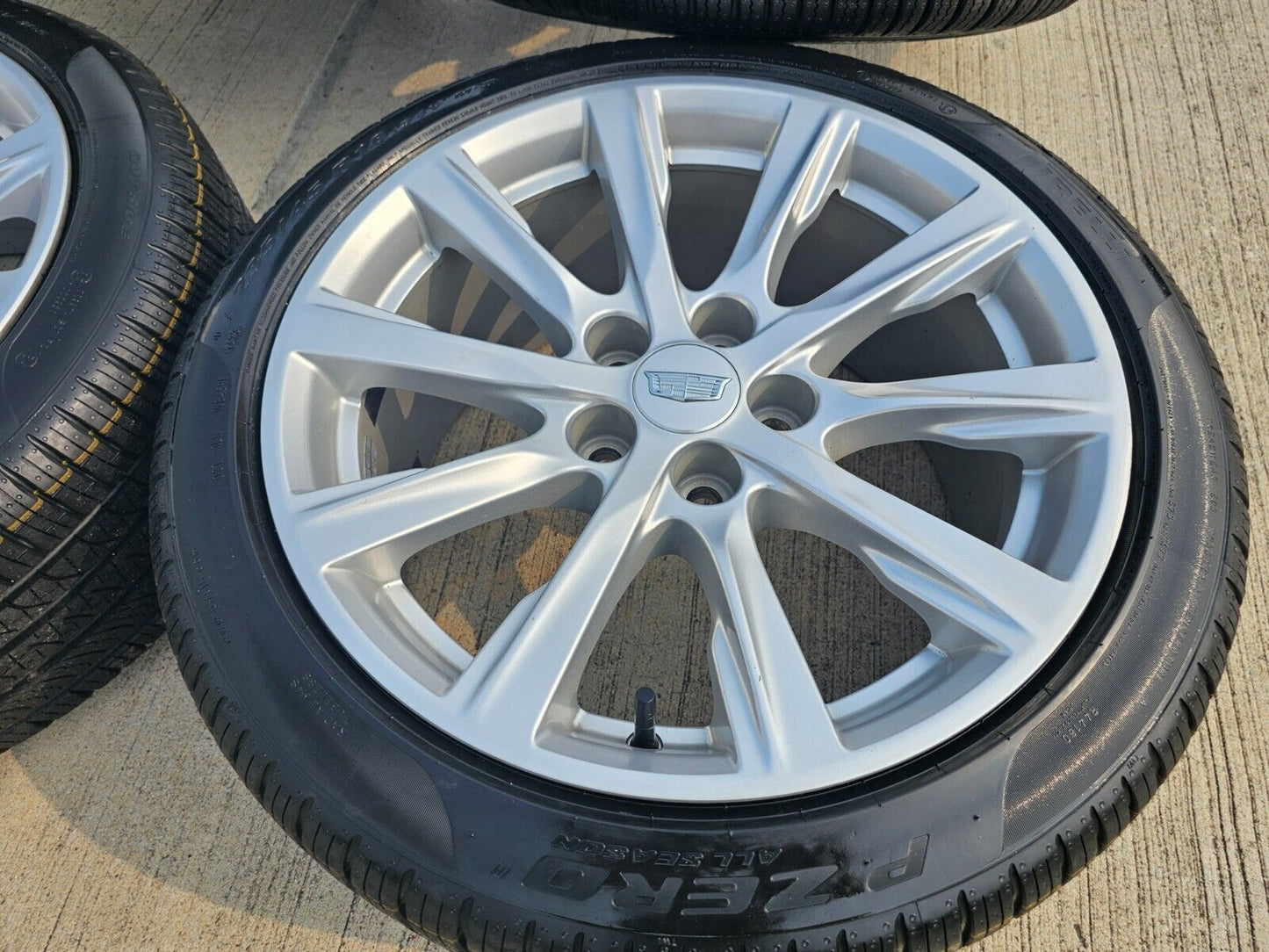 18" Cadillac CT5 Platinum wheels rims 4836 tires 2022 2023 2024 2025 NEW
