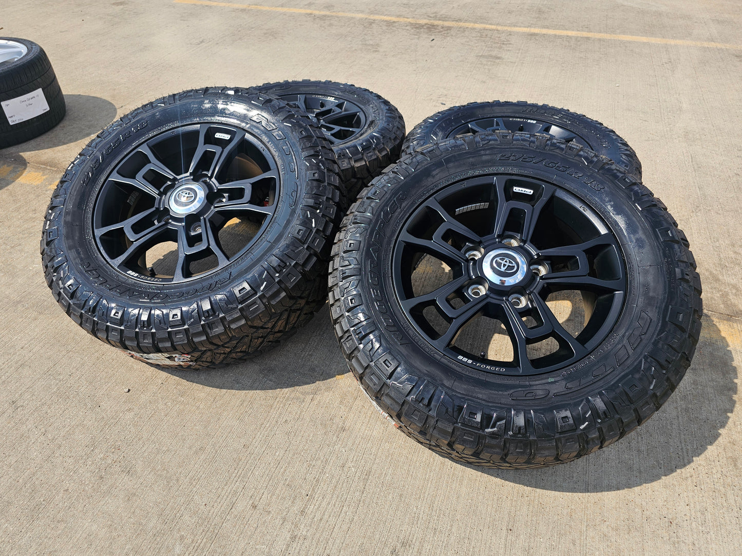 18" Toyota Tundra TRD PRO BBS Forged OEM wheels rims 75238 75255 5x150 NITTO
