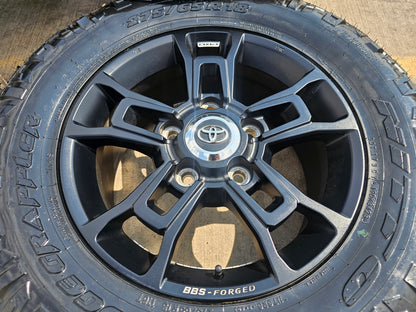 18" Toyota Tundra TRD PRO BBS Forged OEM wheels rims 75238 75255 5x150 NITTO